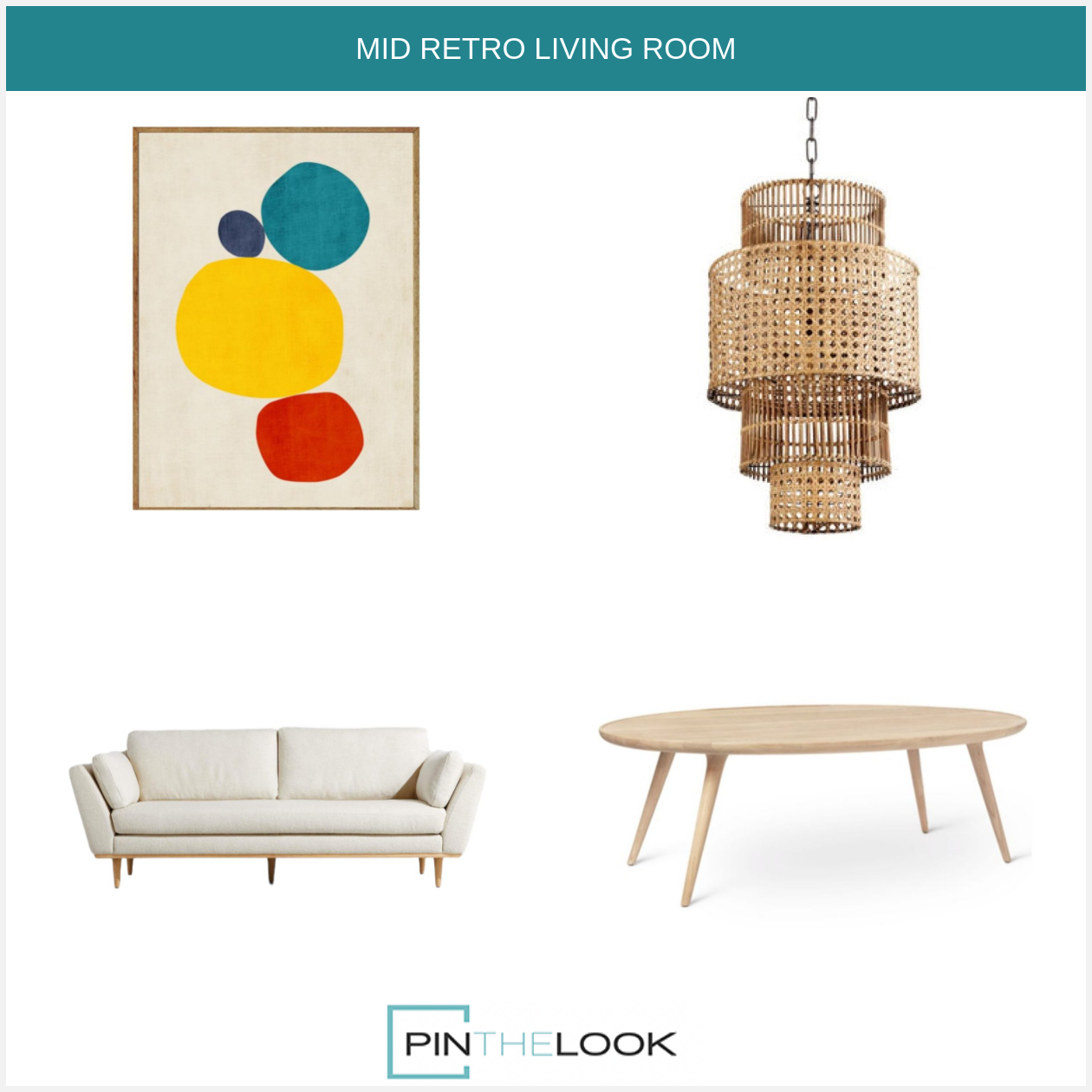 Modern Retro Living Room